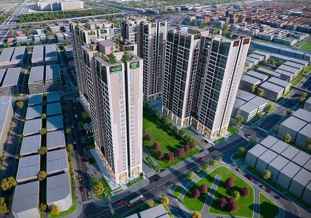 Tổng thể dự án chung cư An Bình Home Land